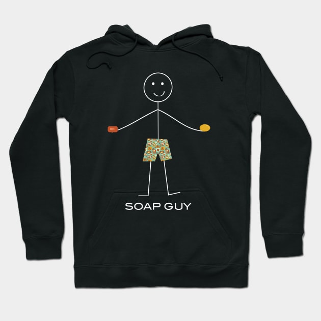 Funny Mens Soap Making Design Hoodie by whyitsme